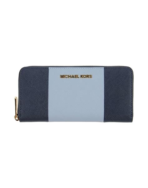 michael kors french blue wallet|macy's Michael Kors wallets.